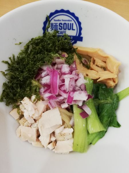 「麺魂油そば」@麺SOUL CAFEの写真