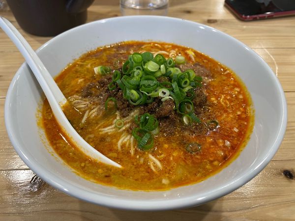 「汁あり担々麺」@汁なし担々麺 ここからの写真