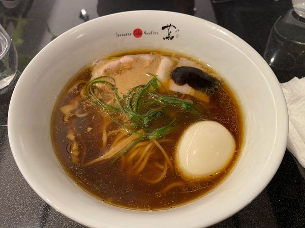 「醤油Soba」@Japanese Soba Noodles 蔦の写真
