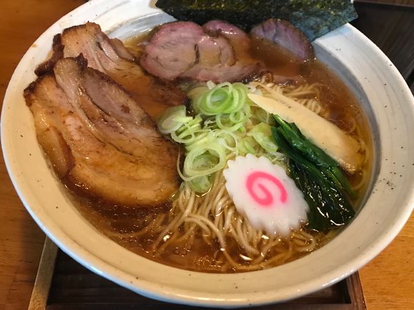 「チャーシュー麺」@丸鶏ラーメン 甚八の写真