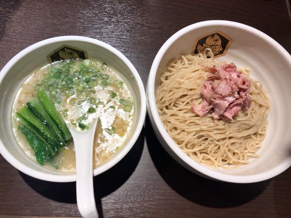 「真鯛つけ麺」@真鯛らーめん 麺魚 神保町店の写真