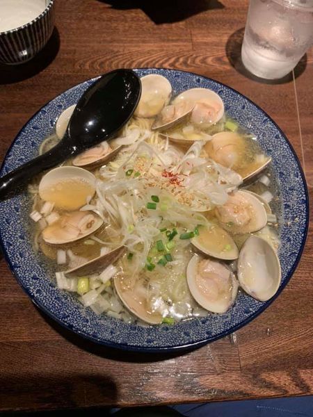 「はまぐりラーメン 大盛」@和風楽麺 四代目 ひのでやの写真