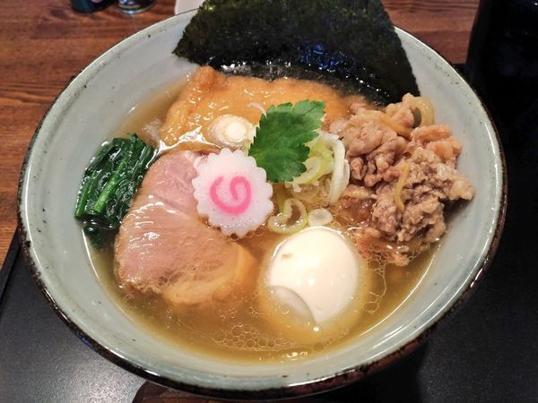 「特製中華蕎麦」@中華蕎麦 きつねの写真