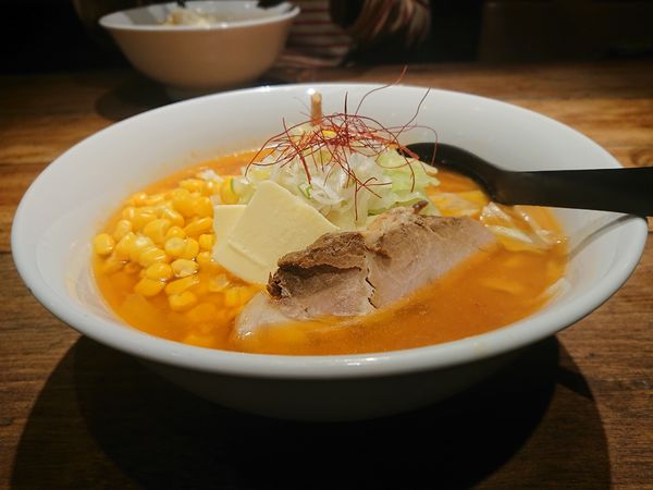 「辛味噌バターコーン」@札幌味噌麺 優の写真