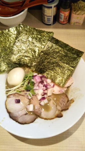 「ドロ煮干しラーメン」@ラーメン 億人隊長の写真