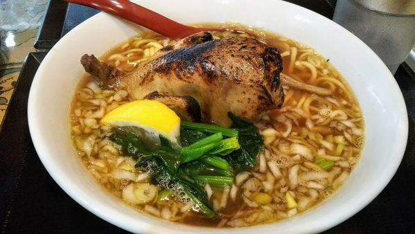 「【限定】鶉のジビエ御吉兆」@ラーメン愉悦処 似星の写真