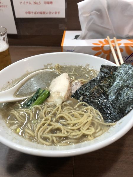 「限定　濃厚煮干中華そば」@煮干し中華そば 山形屋の写真