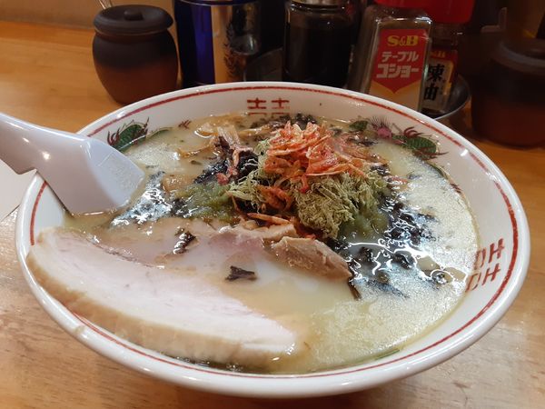 「鯛と飛魚の豆乳潮らぁめん」@らぁめん 鶏支那屋の写真