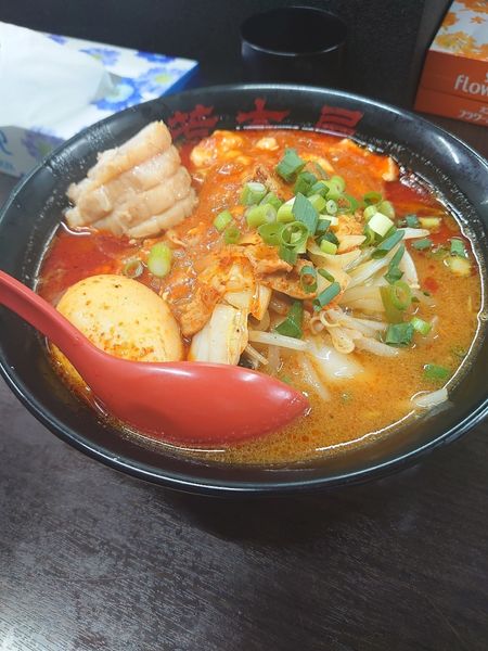 「五目麻婆麺+チャーシュー」@元祖旨辛系タンメン 荒木屋の写真