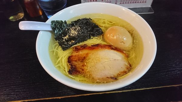 「塩玉そば」@塩そば 桑ばらの写真