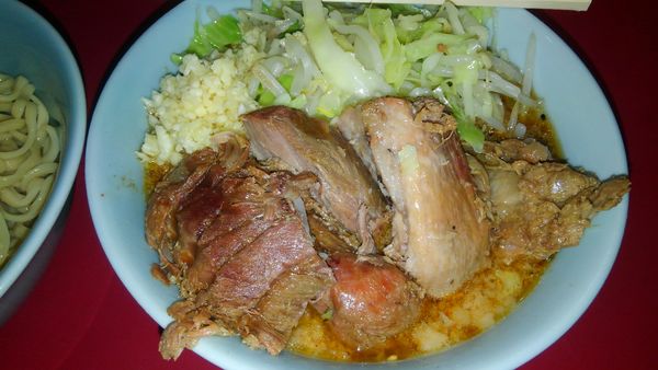 「小豚つけ麺」@ラーメン二郎 中山駅前店の写真
