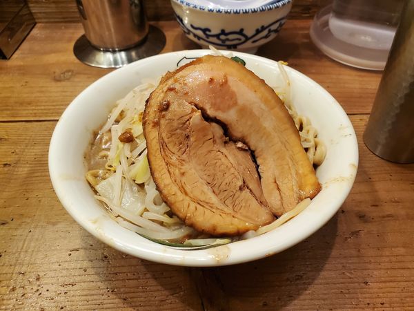 「濃厚雷そば並　900円」@雷 千葉駅前店の写真