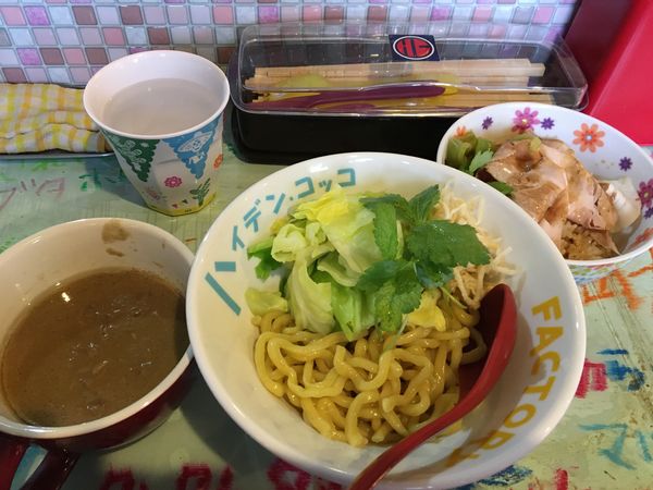 「つけ麺」@ハイデン.コッコFACTORYサマンサ・タマサの写真