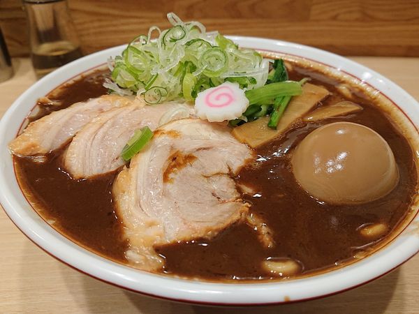 「六等星こってりDX」@麺や 六等星の写真