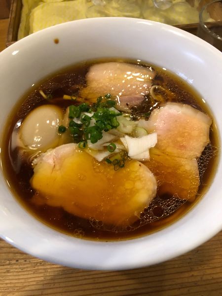 「味玉霜降り中華そば」@麺屋KABOちゃんの写真