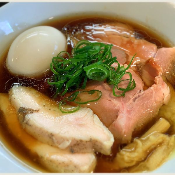 「特製鶏中華そば 1100円」@中華そば 馨の写真