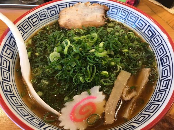 「ネギ中華そば　840円　ランチ大盛無料」@三代目 藤村商店の写真