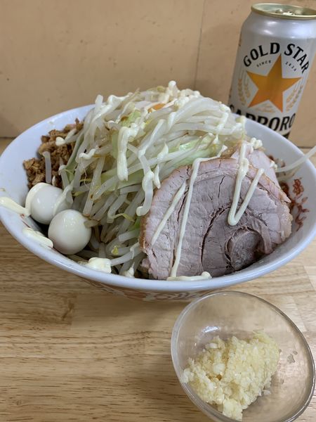 「小　汁なし」@ラーメン 登良治郎の写真