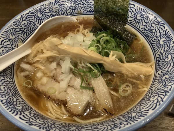 「煮干し中華そば 780円」@麺匠 銀星 海美風の写真