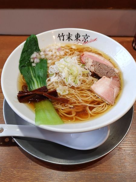 「醤油そば」@竹末東京プレミアムの写真