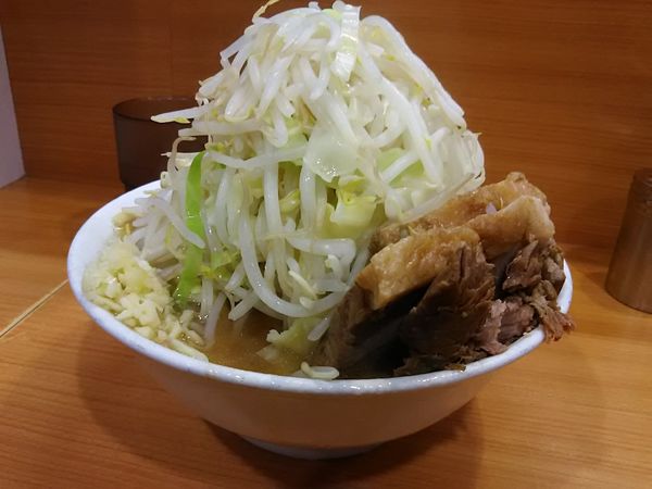 「ラーメン小ニンニクヤサイ790円」@ラーメン二郎 八王子野猿街道店2の写真
