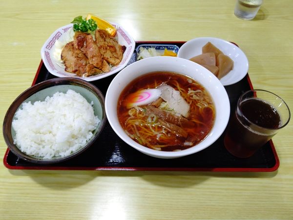 「みそ焼きセット(並盛)1,100円」@中華 たむらの写真