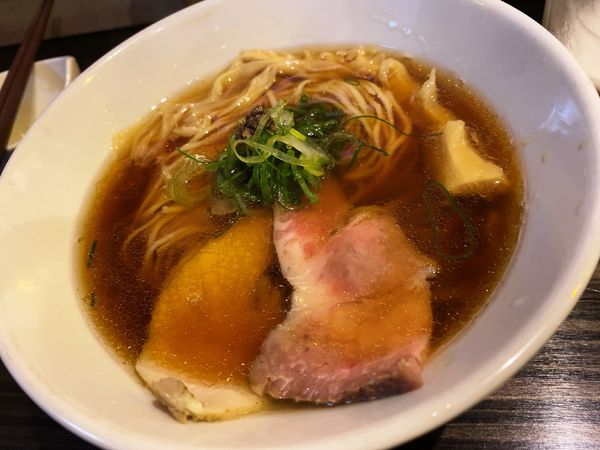 「煮干しトリュフそば」@志奈そば 田なかの写真