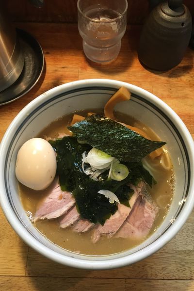「ちゃあしゅうめん＋味玉たまご＋わかめ」@こうかいぼうの写真
