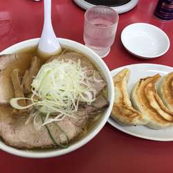 チャーシューメン&餃子