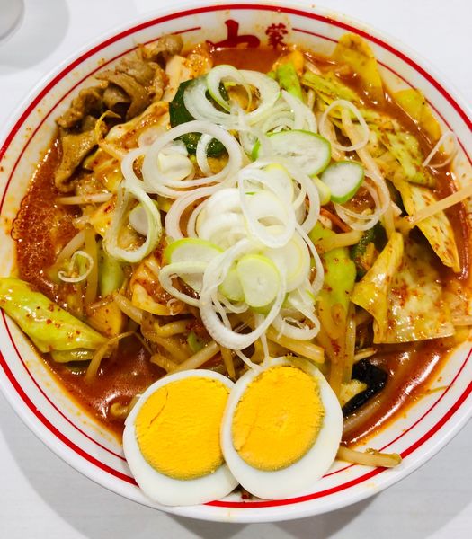 「五目味噌タンメン1000円野菜大盛70円」@蒙古タンメン 中本 吉祥寺店の写真