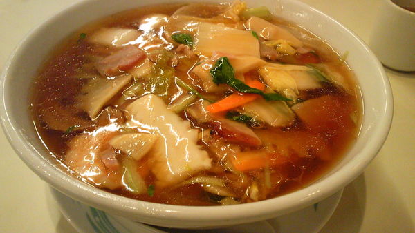 「什景湯麺（五目ウマニソバ）1000円」@祐天寺 来々軒の写真