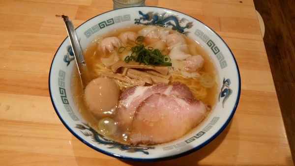 「ワンタン麺¥950+味玉¥100-」@タナカタロウの写真