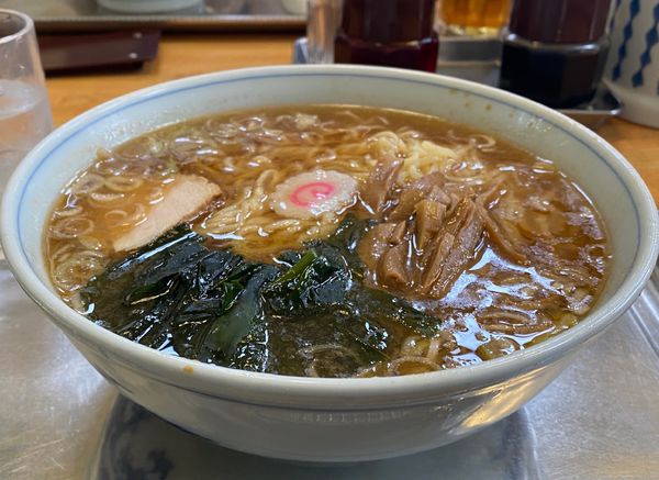 「中華そば715円(麺少なめ)」@大勝軒 武蔵増戸店の写真