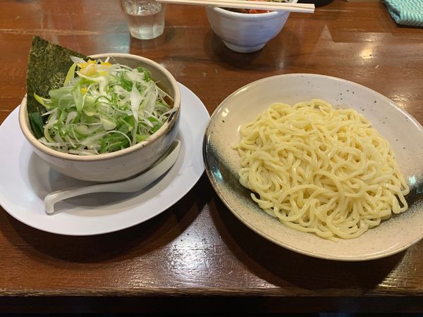 「ねぎつけ麺」@つけ麺や 辰盛の写真