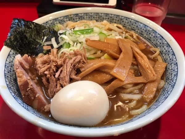 「ラーメン+味玉¥830+¥100」@自家製中華そば 勢得の写真