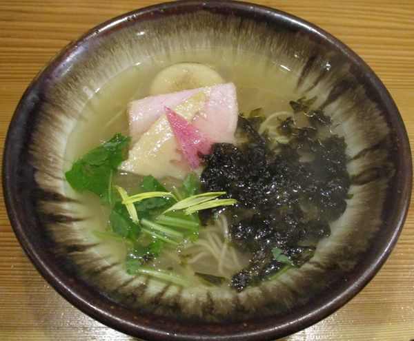 「無化調貝節らぁ麺　900円」@和食と日本酒 大塚・みや穂の写真