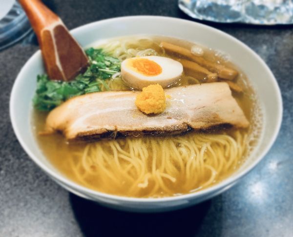 「和風柚子柳麺（￥760）」@麺屋ひょっとこ 銀座店の写真