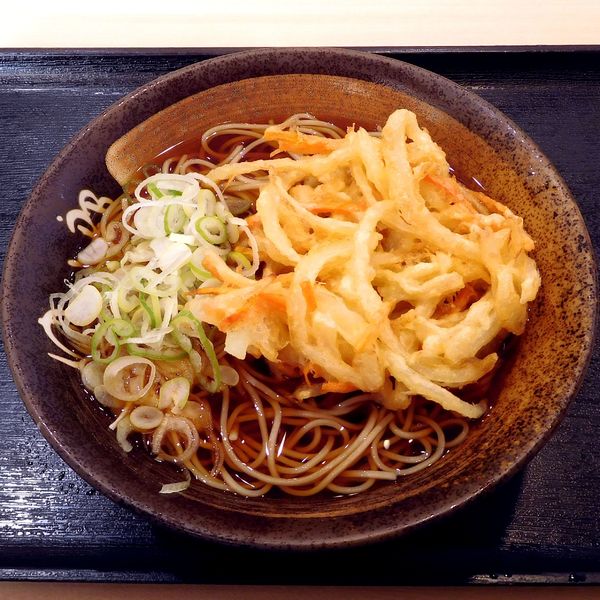 「かきあげそば（440円）」@ゆで太郎 西橋本店の写真