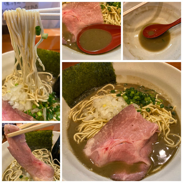 「煮干しそば 極 800円」@麺屋 烈の写真