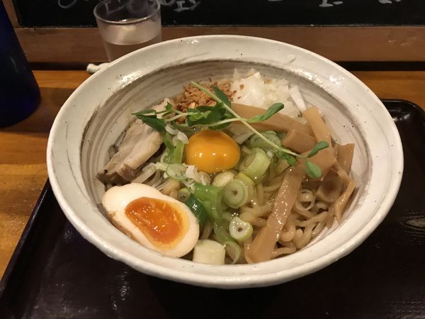 「まぜそば(並盛)」@ラーメンハウスにぼ兄弟の写真