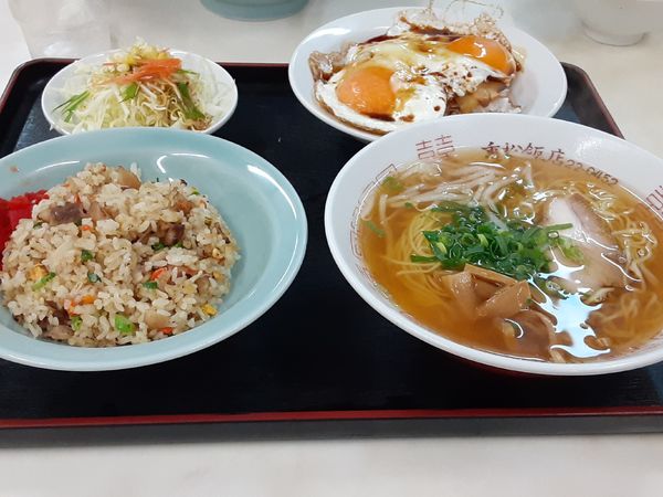 「満腹セット」@重松飯店の写真