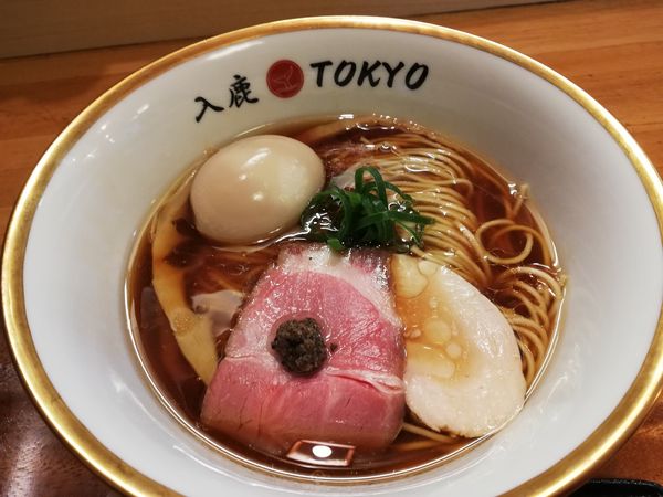「ポルチーニ醤油らぁ麺」@入鹿（IRUCA）-Tokyo-の写真