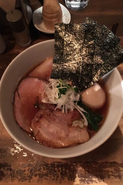 「支那そば　特製」@日本橋 製麺庵 なな蓮の写真