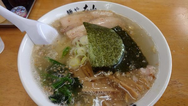 「塩ラーメン」@青竹手打ちラーメン 麺や大山の写真