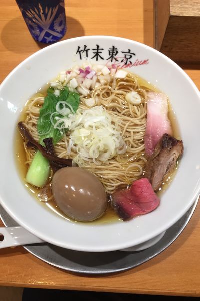 「鶏ホタテそば」@竹末東京プレミアムの写真