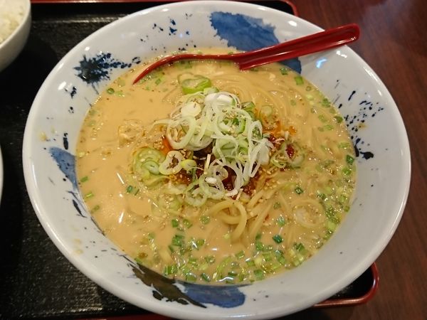 「極太タンタンメン」@台湾料理 萬福の写真