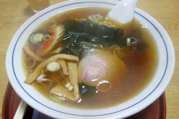 「ラーメン　600円」@らーめん亭 朝日山の写真