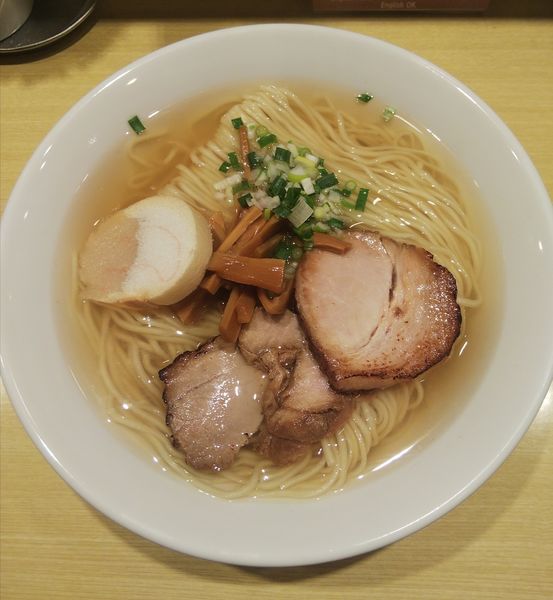 「ラーメン大盛（￥750+100）」@函館塩ラーメン 五稜郭の写真