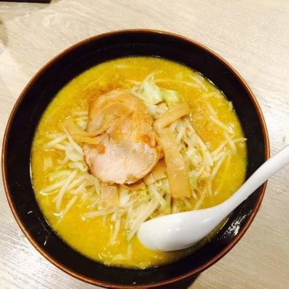 「味噌らあめん」@ラーメン北斗 新橋支店の写真