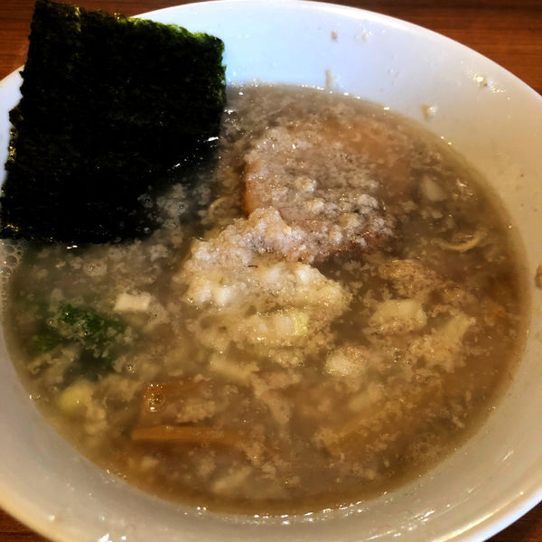 「ラーメン　500円　背脂　10円」@麺＆cafe Coi.Coi.の写真